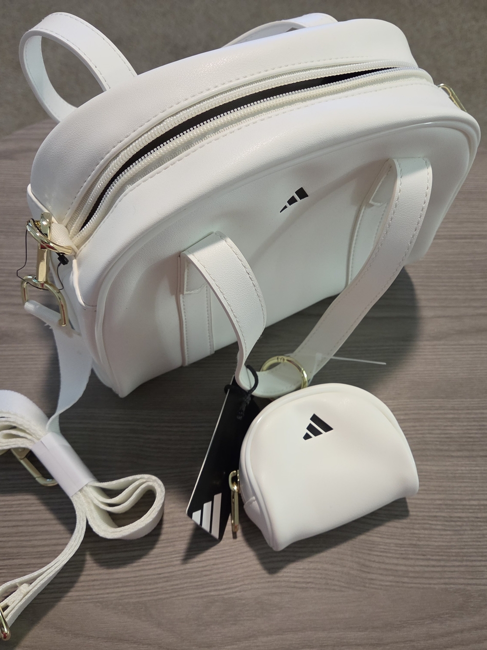adidas Pouch Carryall Crossbody Dome Handbag